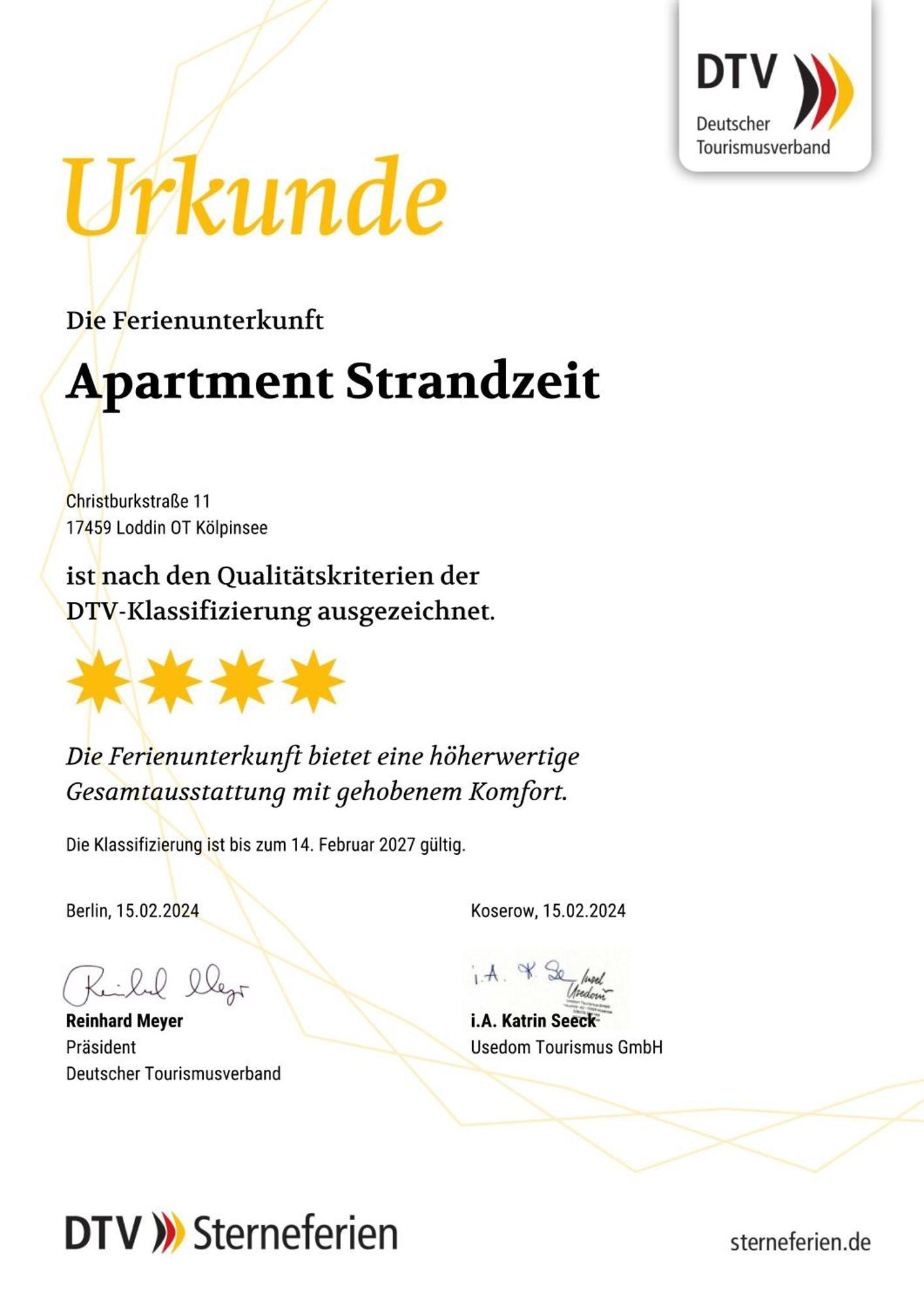 Strandzeit Apartment Loddin
